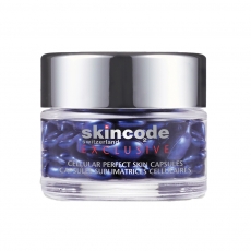 Viên ngọc trai xóa nếp nhăn và tái tạo làn da siêu mịn hoàn mỹ Skincode Cellular Perfect Skin Capsules - 45 capsules